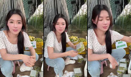 五年前骑三轮车卖水果的小妹🥭