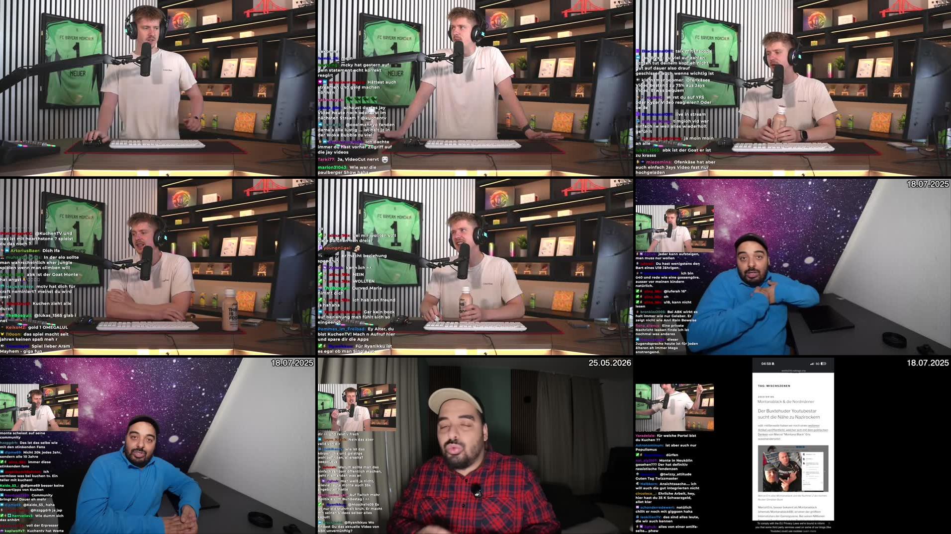 Recording Thumbnails