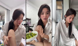 五年前骑三轮车卖水果的小妹🥭