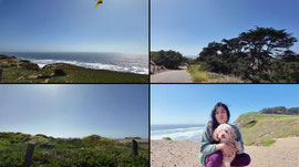 A Beautiful Day at Fort Funston 🌊 Walking with My Mom, Life Reflections & San Francisco Views