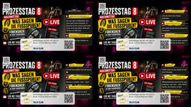 Fabian aus Güstrow: 👣 WAS SAGEN DIE FUSSSPUREN? | PROZESSTAG 8 LIVE