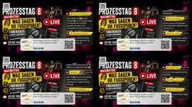 Fabian aus Güstrow: 👣 WAS SAGEN DIE FUSSSPUREN? | PROZESSTAG 8 LIVE
