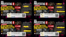 Fabian aus Güstrow: 👣 WAS SAGEN DIE FUSSSPUREN? | PROZESSTAG 8 LIVE
