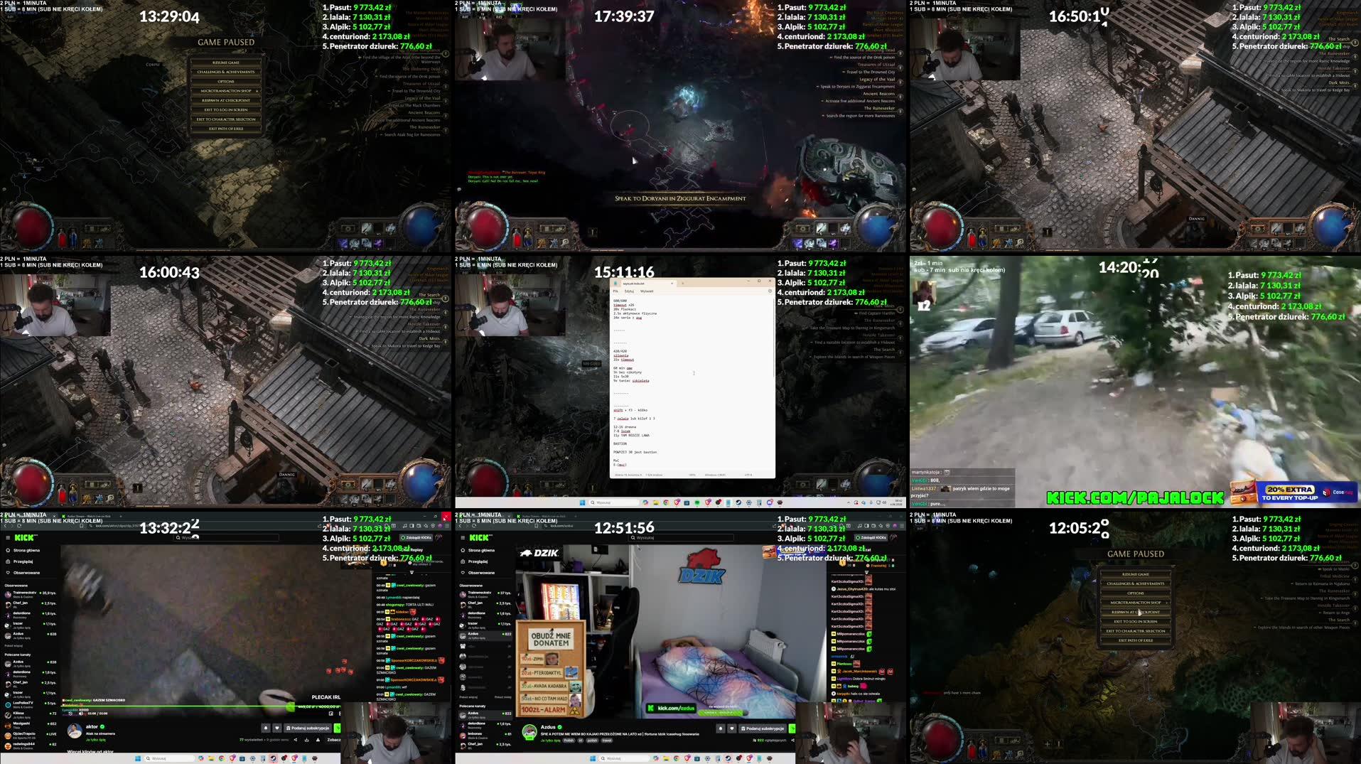 Recording Thumbnails