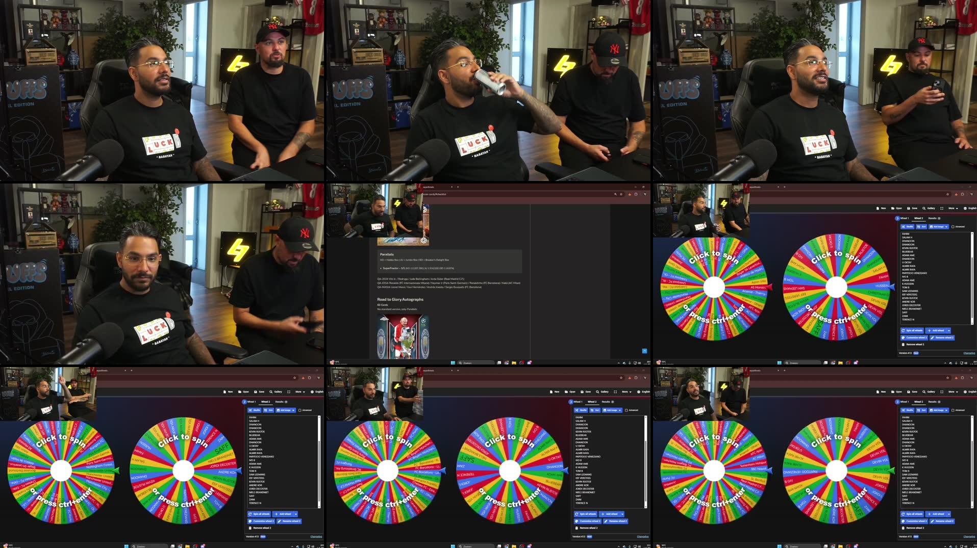 Recording Thumbnails