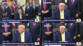 LIVE: President Trump makes announcement on coal
