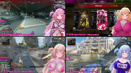 【APEX】こぺんの着せ替えペックスやるよKHMBMTN❣｜VRC_Avatar_Viewer　🎮 Milltina Live