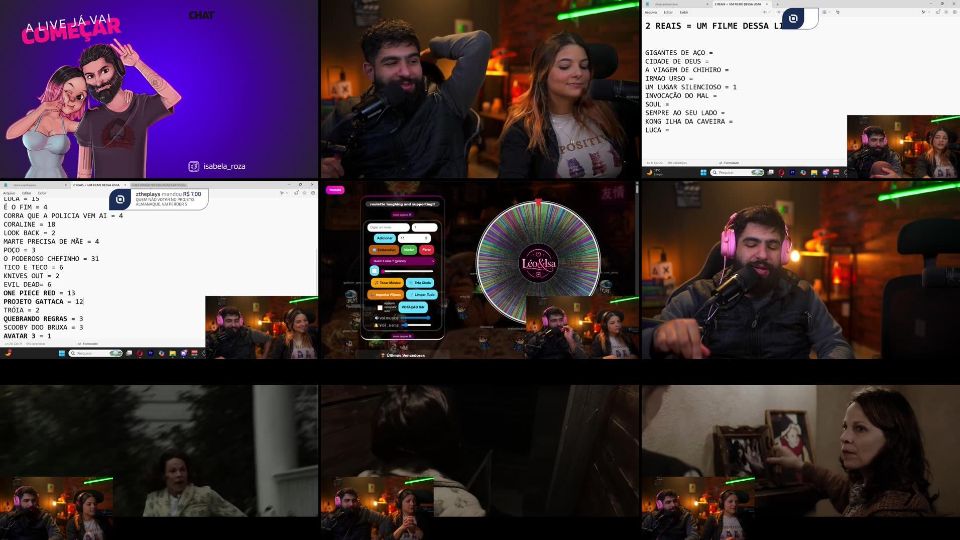 Recording Thumbnails