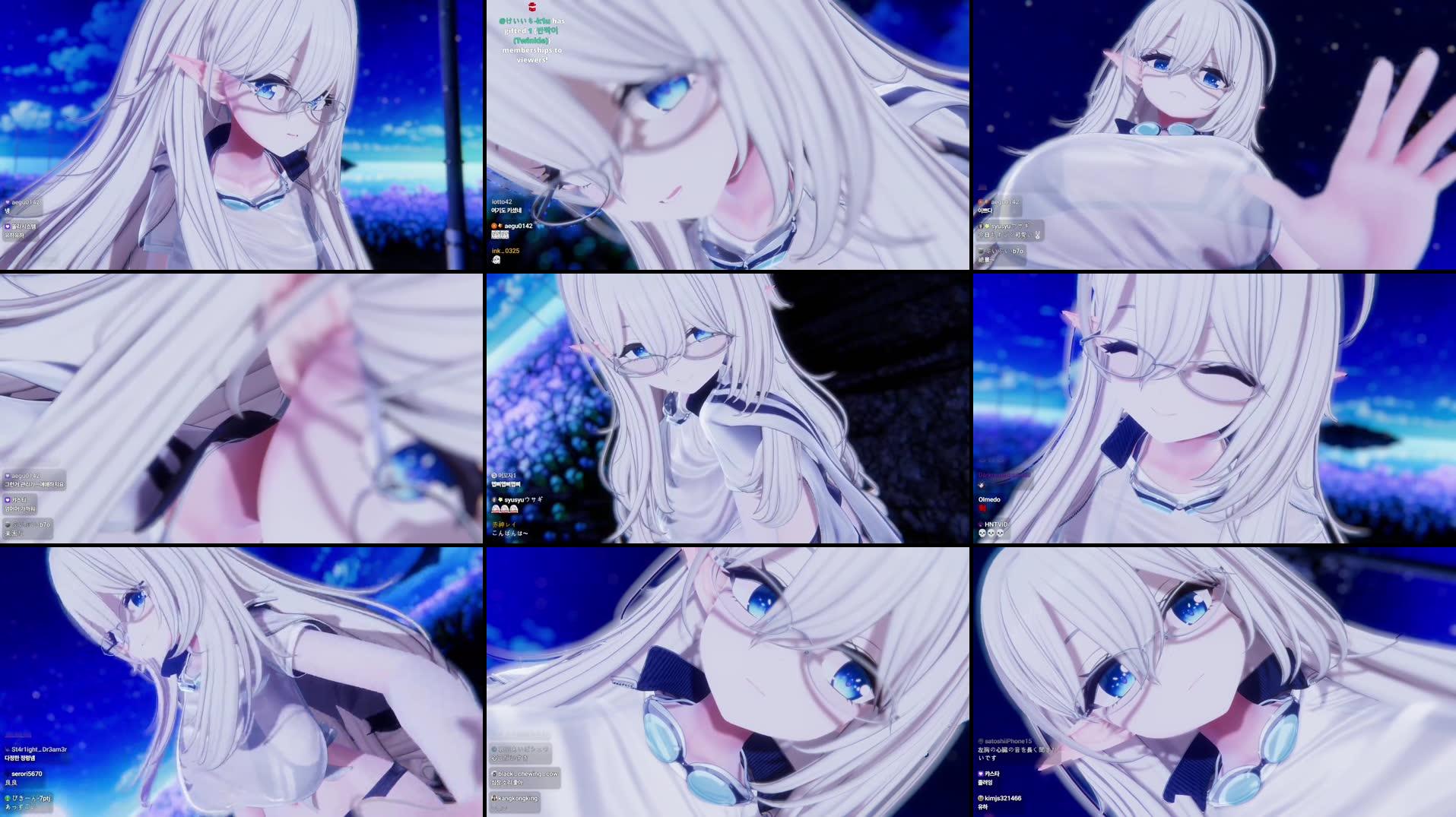 【ASMR/KU100】Summer night