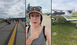 Michelle is live from the Spirit of St. Louis Air Show!
