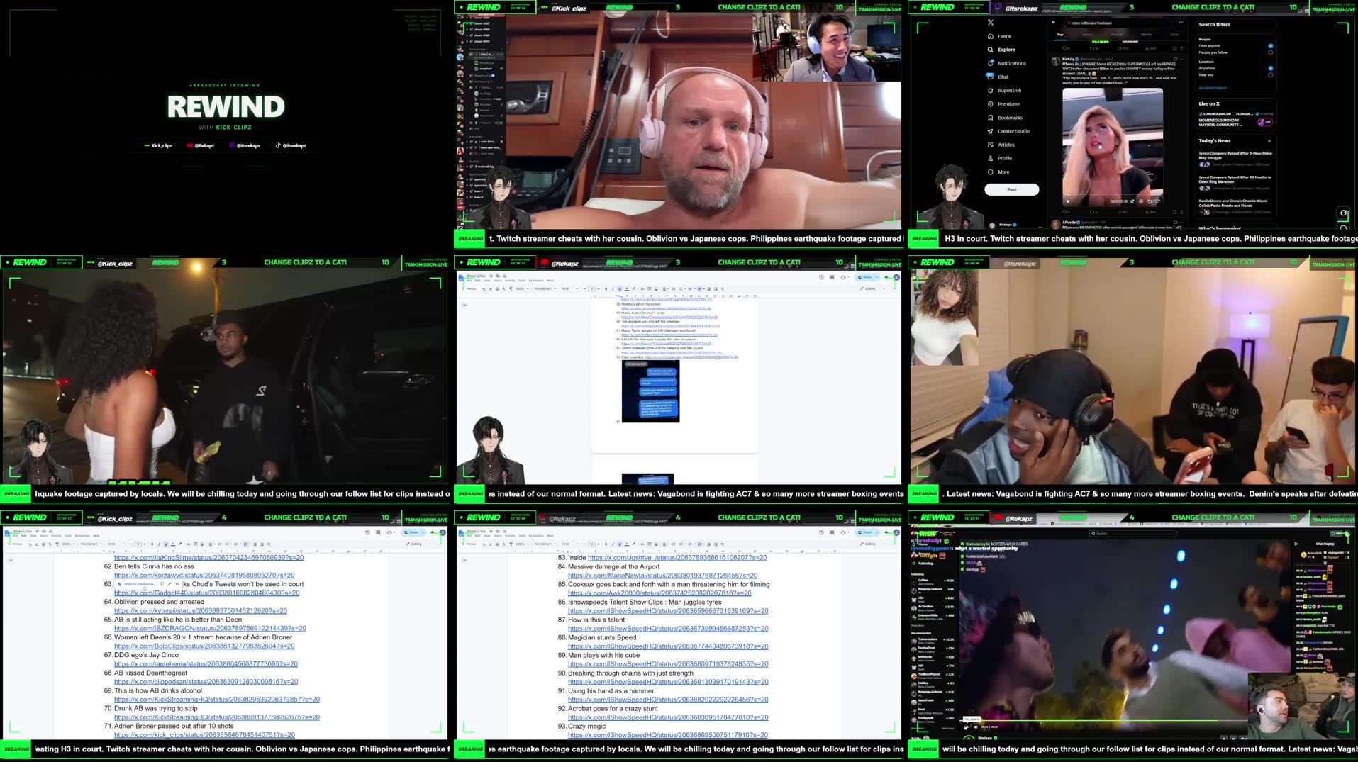 Recording Thumbnails