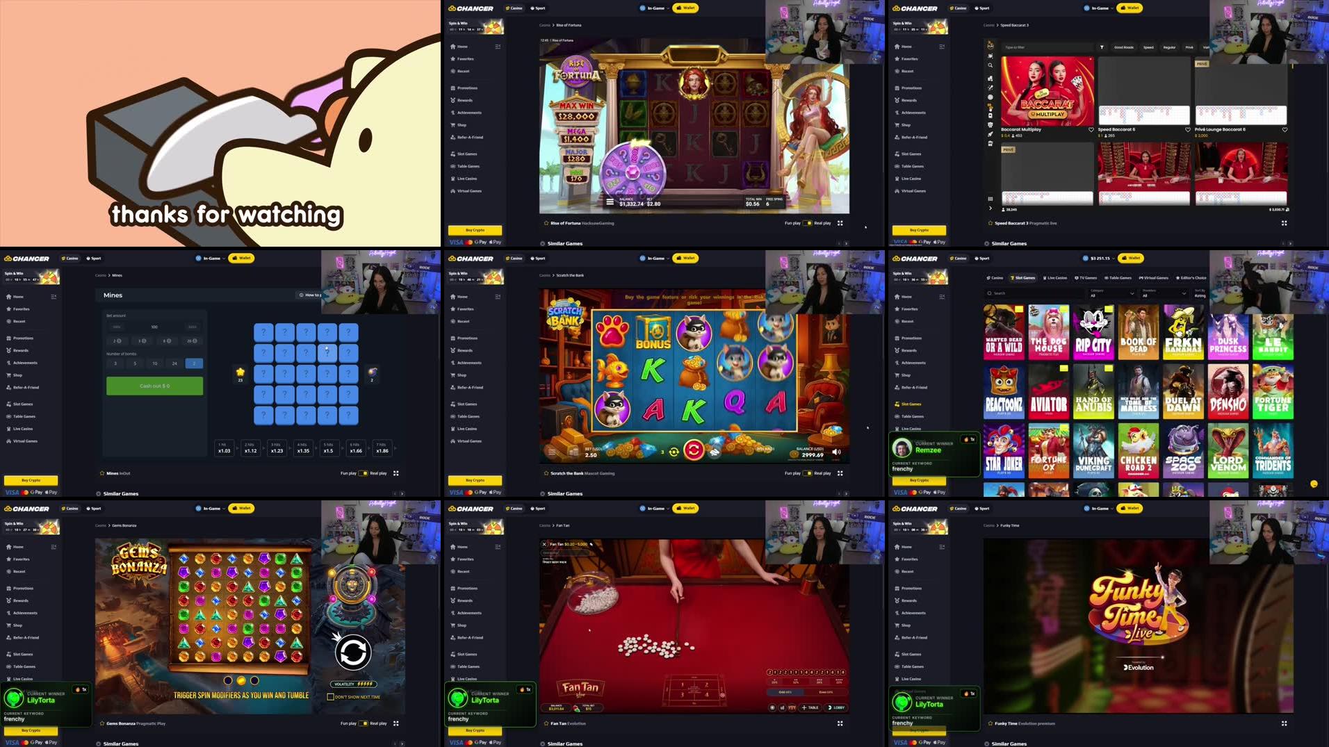 Recording Thumbnails
