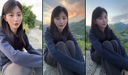 恩施大山女孩