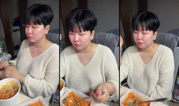 애니 먹으면서 걍 밥 먹음