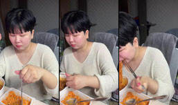 애니 먹으면서 걍 밥 먹음