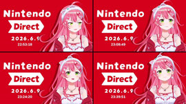 【 ニンダイ 】Nintendo Direct 2026.6.9同時視聴！！！！！！！！！【ホロライブ/さくらみこ】