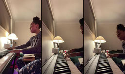 piano with me