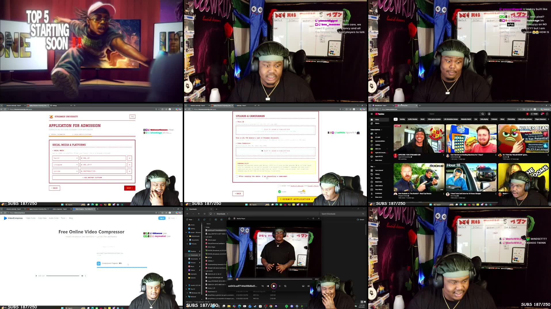 Recording Thumbnails