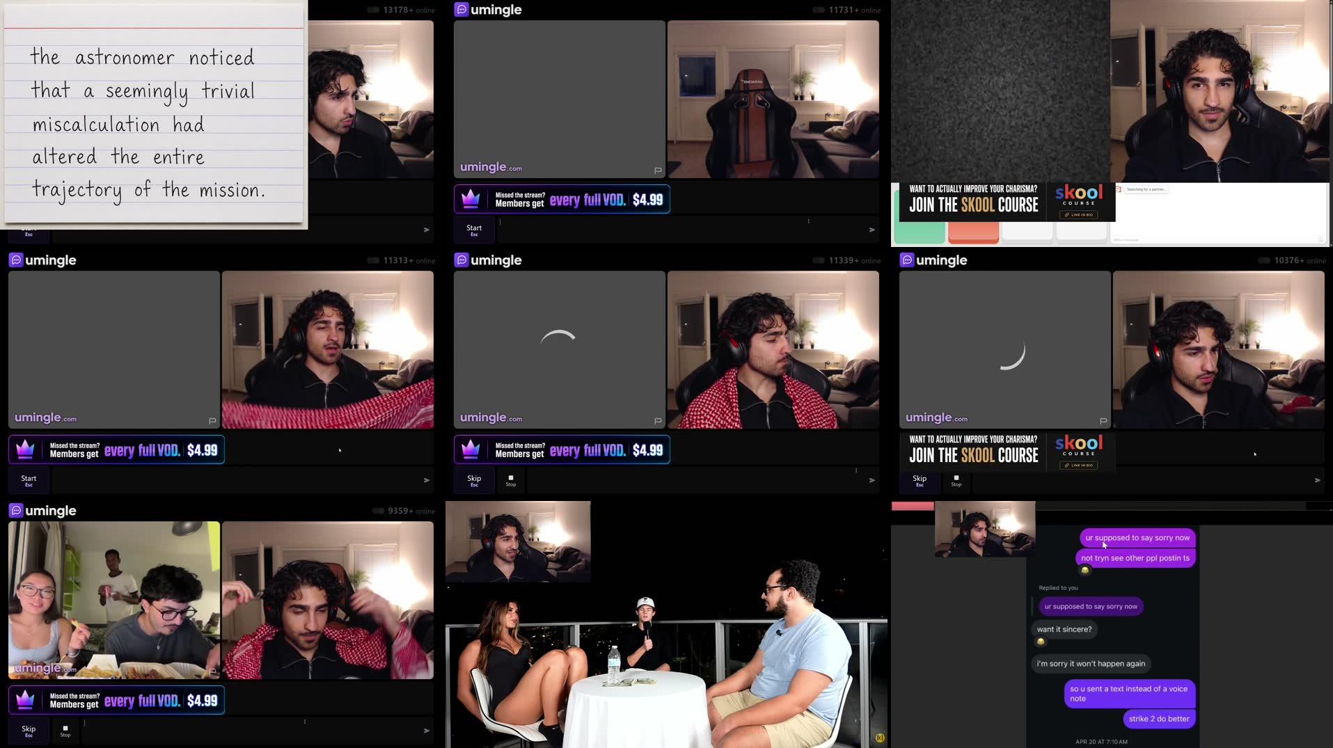 Recording Thumbnails