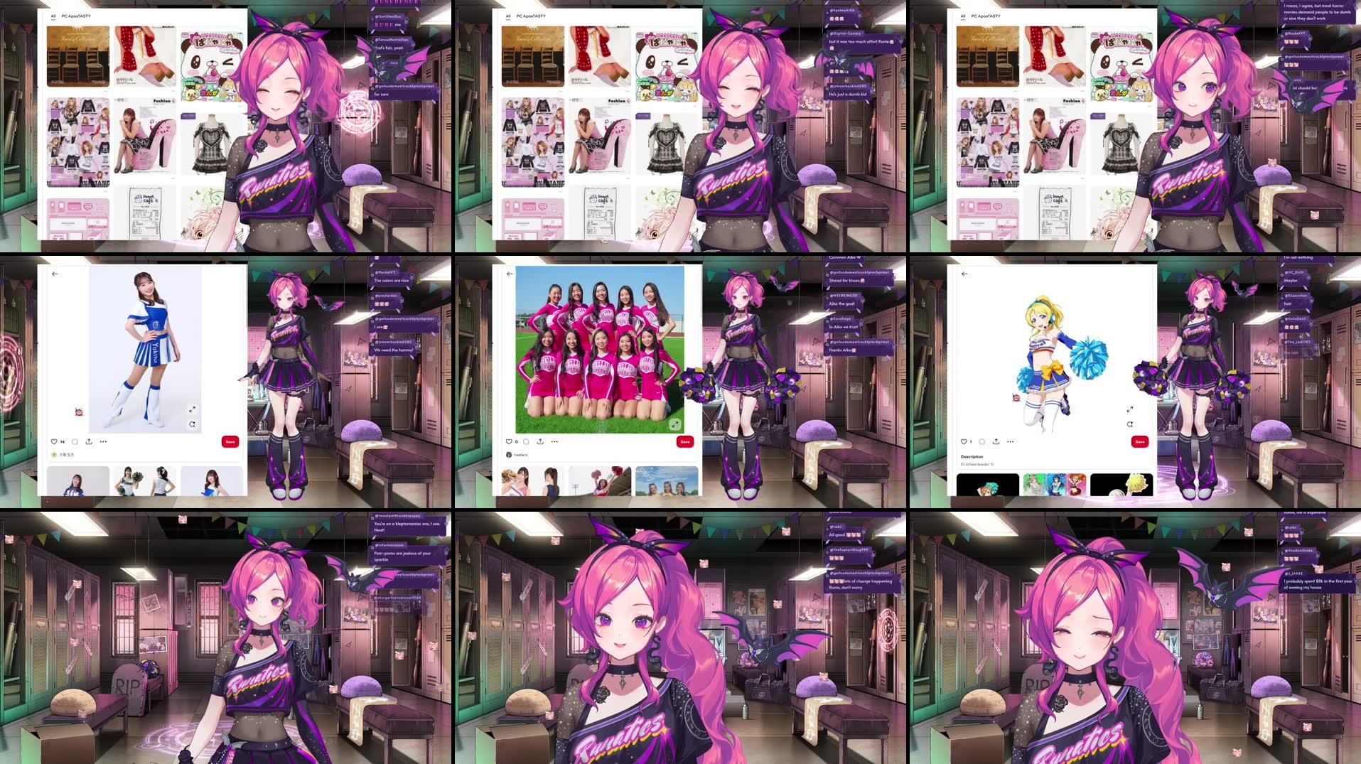 【RUNIE RUSEDAY #130】Cheerleading Uniforms !!