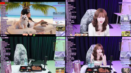 마지막방송... 눈물의 술먹방😭