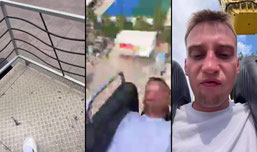 Маленького на аттракционы