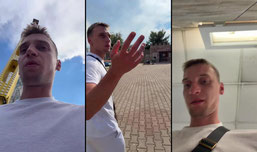 Маленького на аттракционы