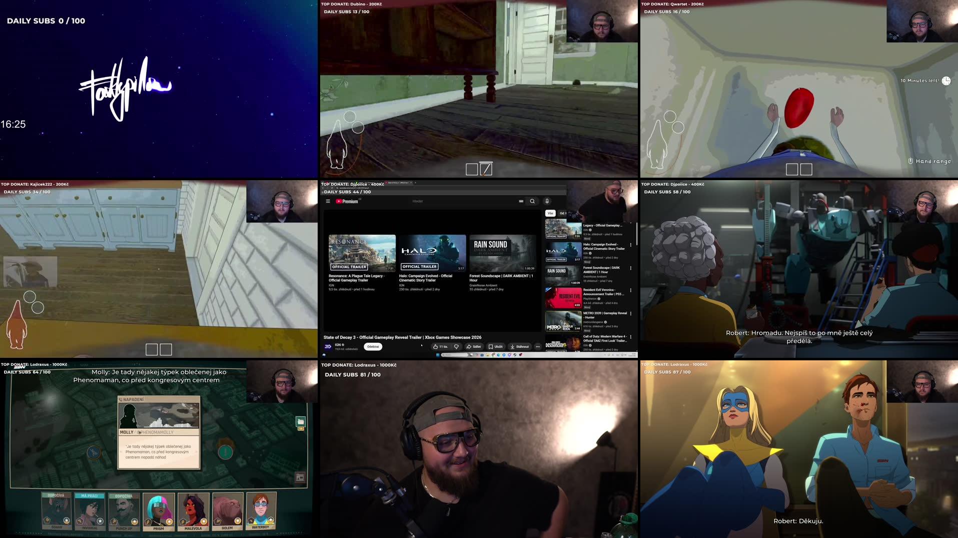Recording Thumbnails