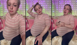 33 weeks pregnant late night live