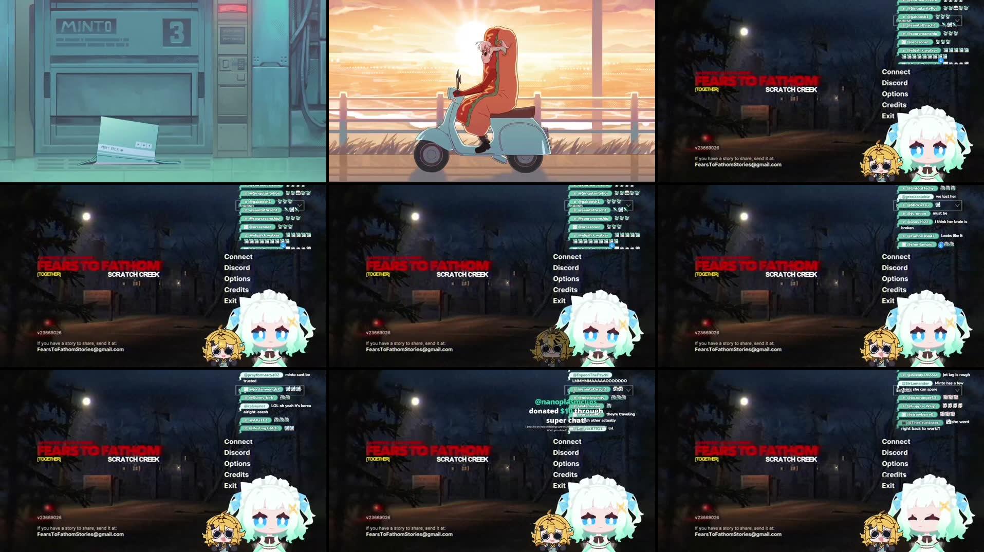 【FEARS TO FATHOM - SCRATCH CREEK COLLAB w/ DOKIBIRD】the real fear is this collab【Maid Mint Fantôme】