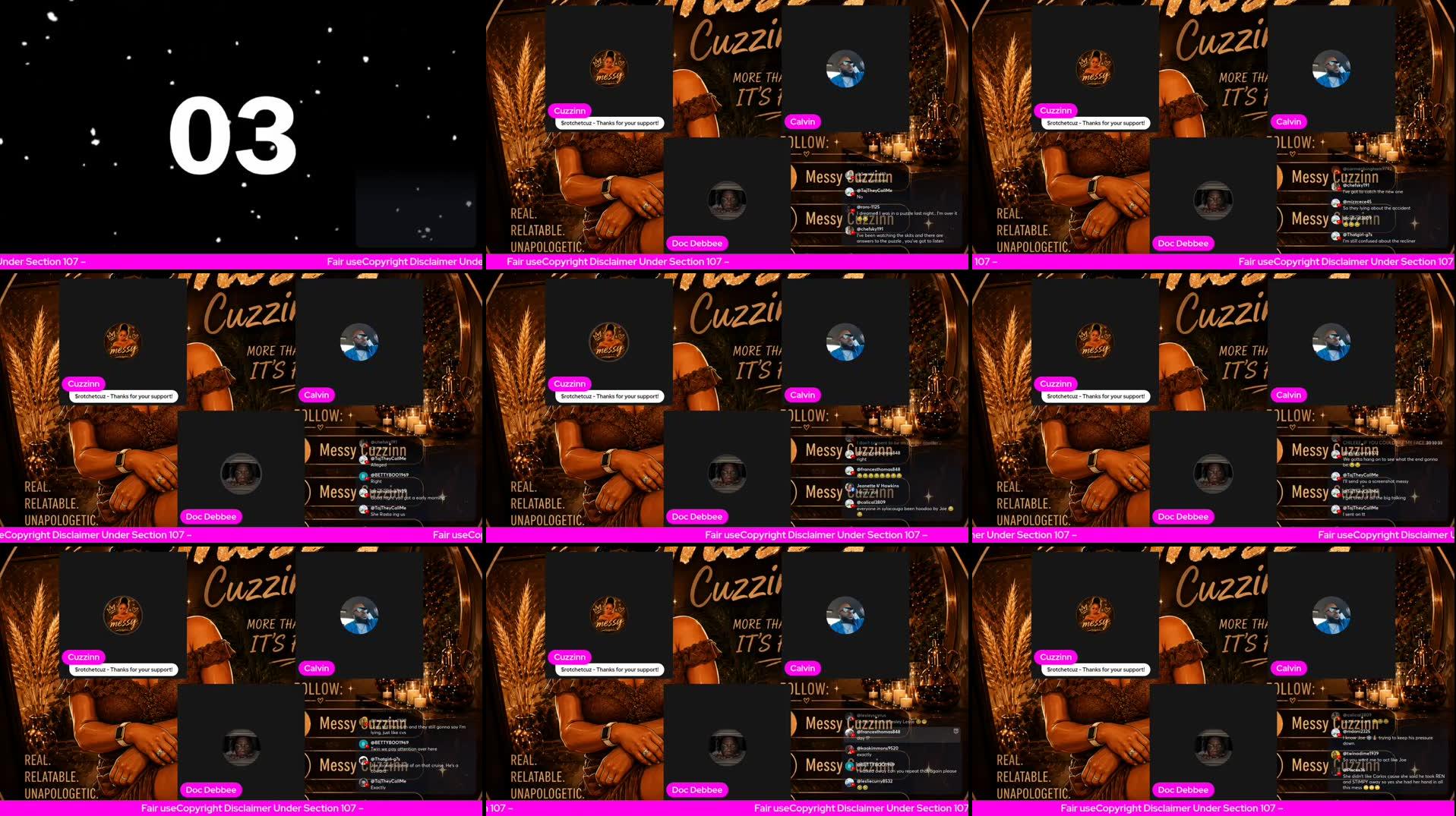 Recording Thumbnails