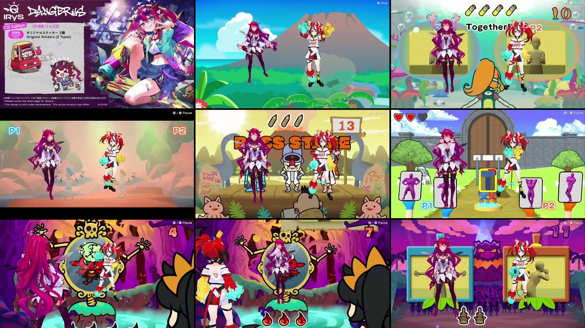 【WarioWare: Move It!】Overcoming our Differences & Cooperating