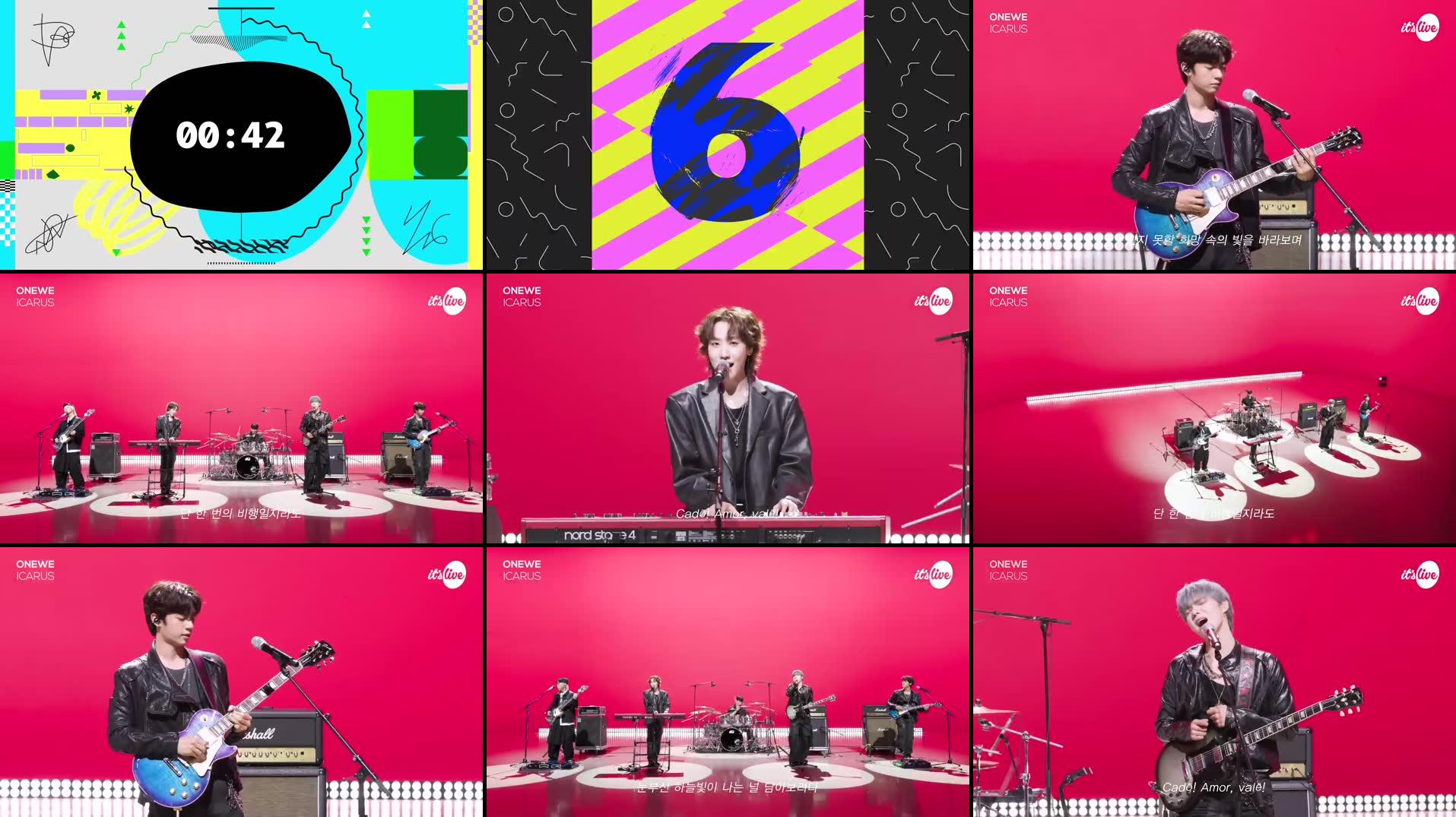 [4K] ONEWE(원위) “ICARUS” Band LIVE | it's Live