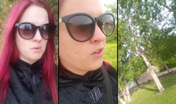 Morning walk and talk with Beth