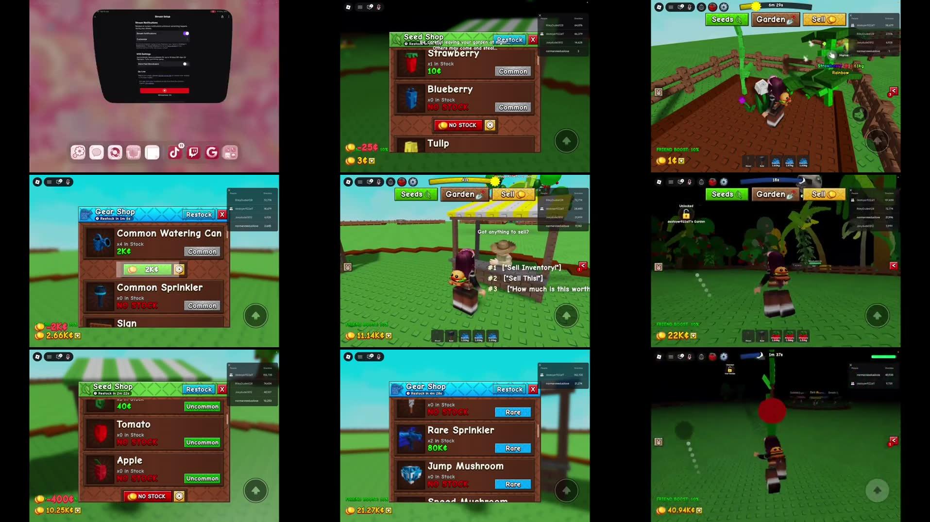 Recording Thumbnails