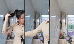 娘俩的小幸福