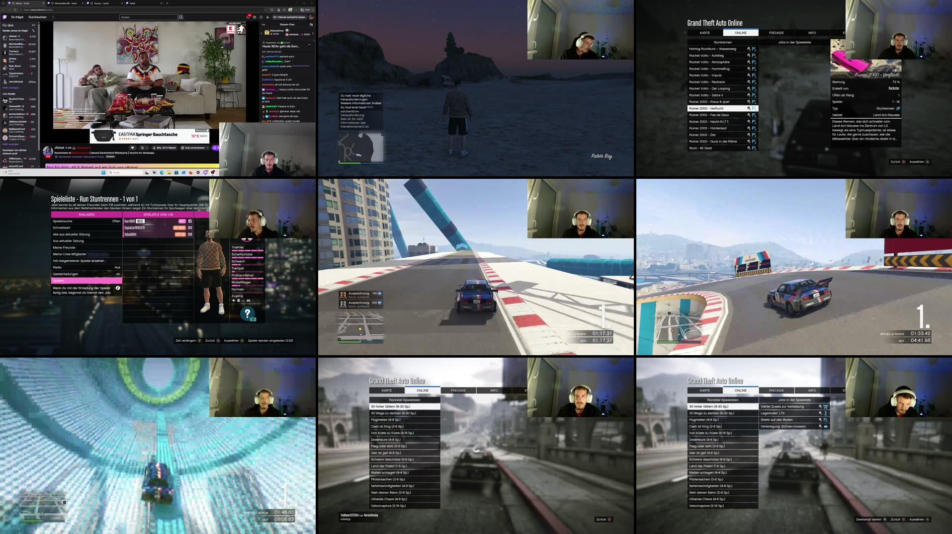 GTA Parkour danach Deutchland watchparty!Fitness !Neosupps !Insta