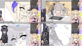 27岁离职美术女工激情画稿