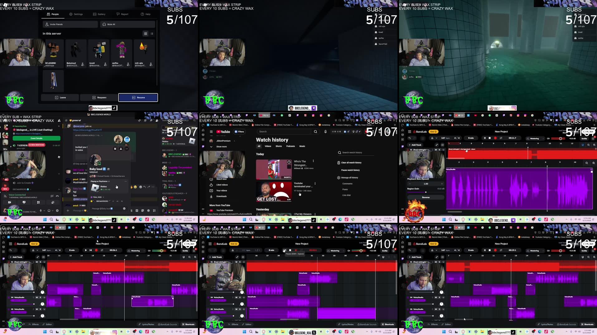 Recording Thumbnails
