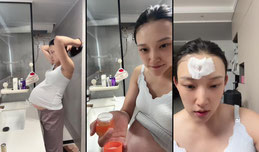 孕妈直播分享孕期日常