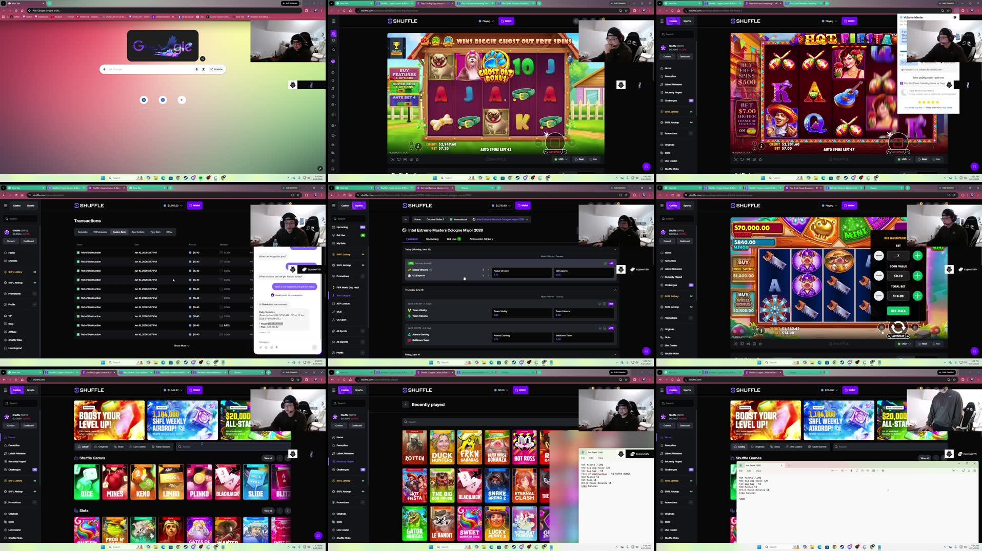 Recording Thumbnails