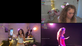 🤗✨🎭doing a 1 WOMEN SHOW from scratch! 🎭🤗✨ STREAMER U  APPLICATION RECAP⭐💫 reactions, fun chats , and more