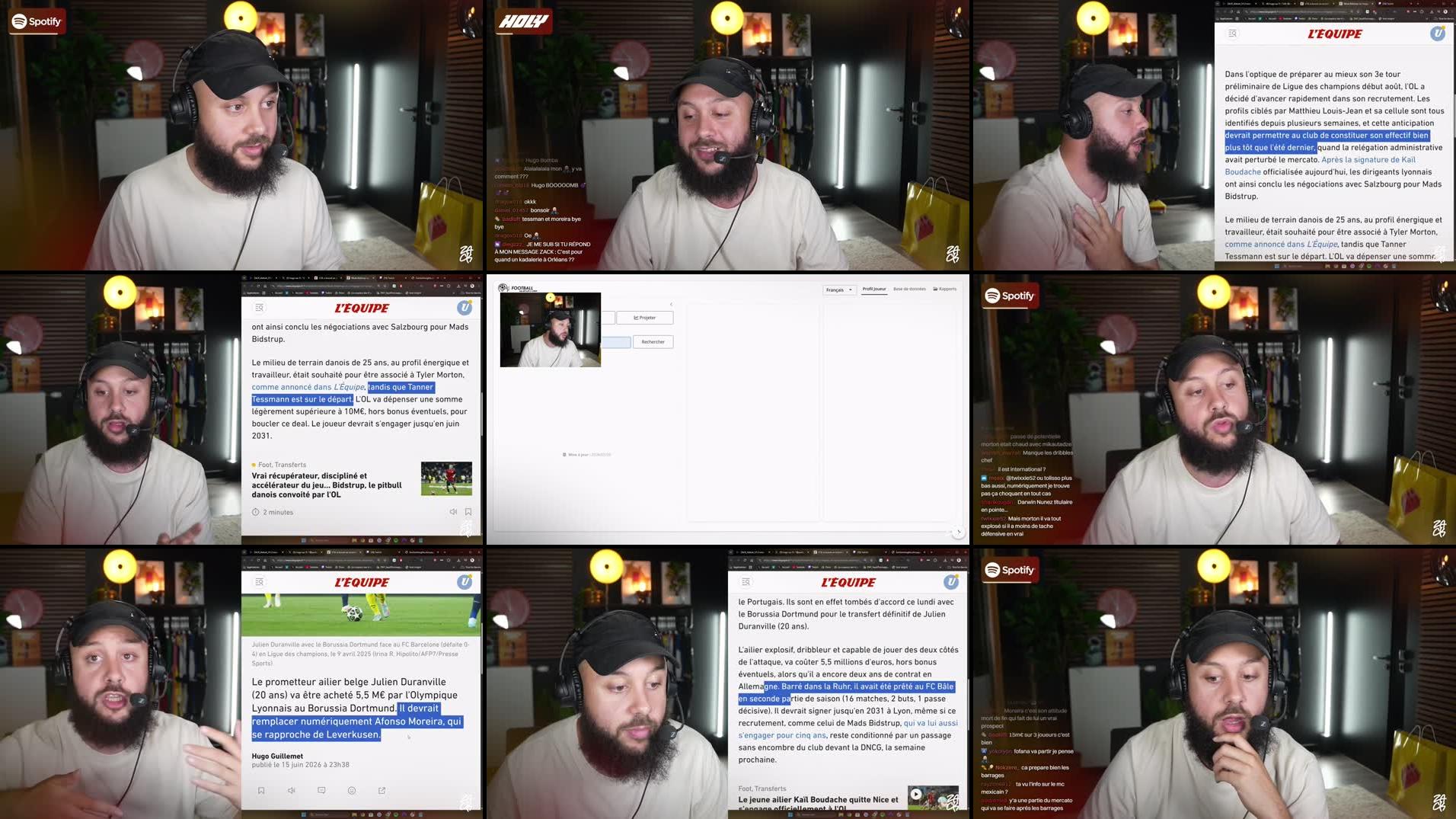 Recording Thumbnails