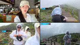 씨나인 한라산 벌칙 끝! 밥먹으러갑니다 🥹 체온 x 설윤 x 연두 x 주성 x 초린
