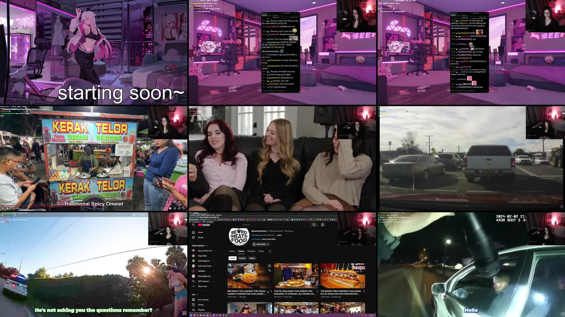 Recording Thumbnails