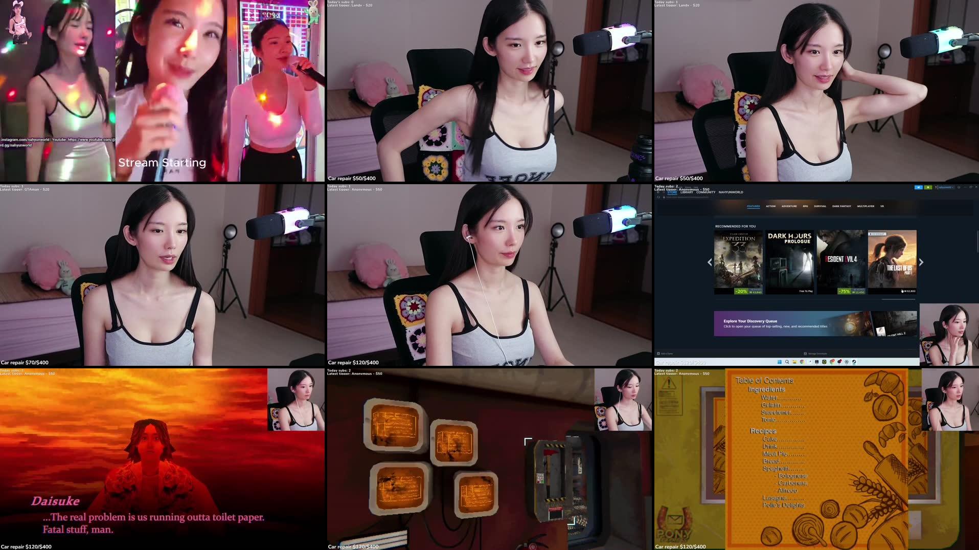 Recording Thumbnails