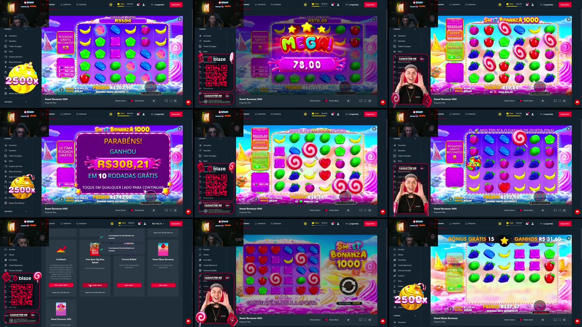 HOJE É LIVE INFINITA!! VENDO A COPA E RECUPERANDO MINHA BANCA 🔴 YURI AO VIVO 🔴 +18