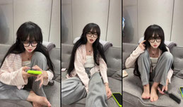 07忧郁少女深圳街头挂壁