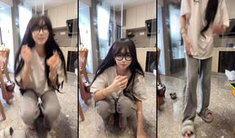 07忧郁少女深圳街头挂壁