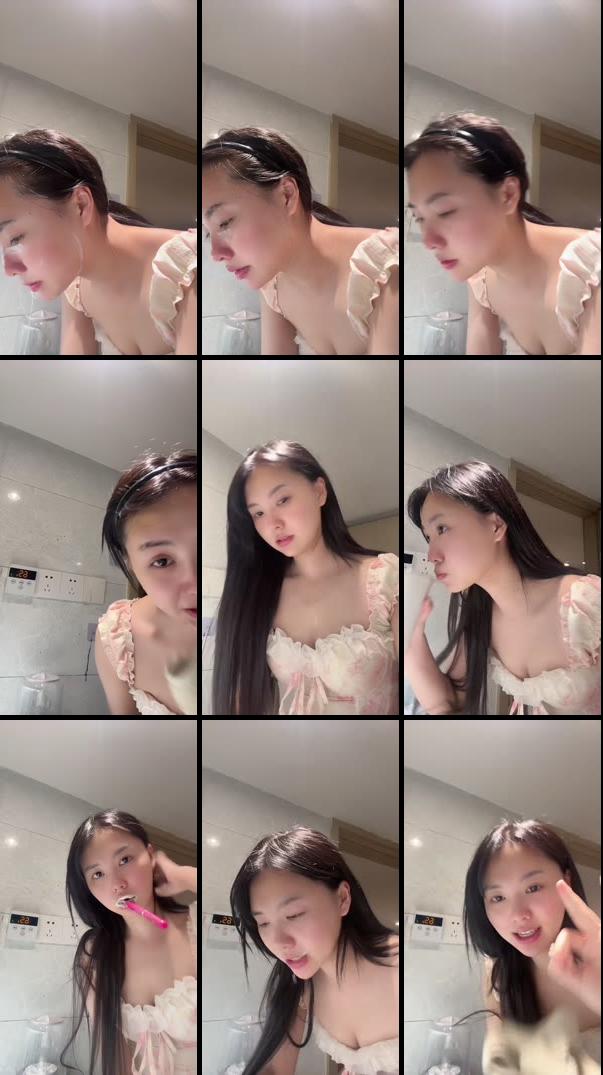 姚一摇正在直播